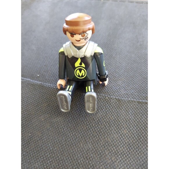 Minifig Playmobil Spy Agent Figure Robo Gang Figure Replacement Minifig Toy - Picture 2 of 5